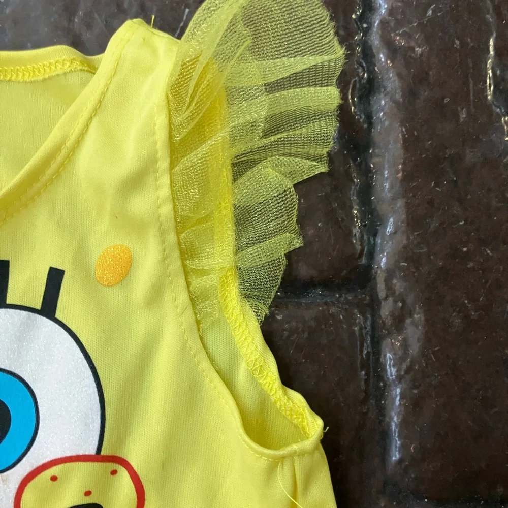 SpongeBob SquarePants Girls Tulle Dress Halloween Costume